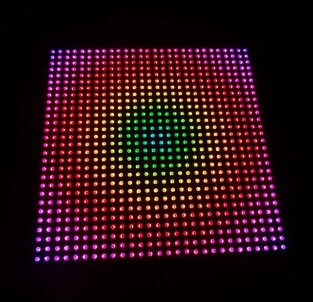 P10 APA102 Ǯ ÷ RGB ǳ LED ÷  г, 28*28 ȼ, 280mm * 280mm, ˷̴ ÷Ʈ